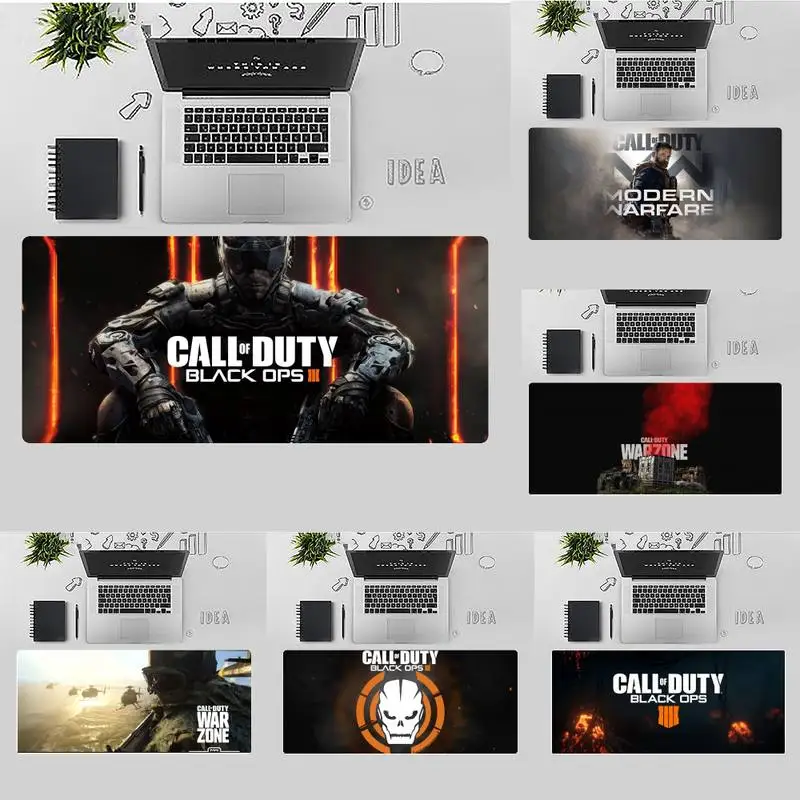

Call Of Duty Warzone game Locking Edge Mouse Pad Game X XL XXL Non-slip Cushion Thickness 2mm