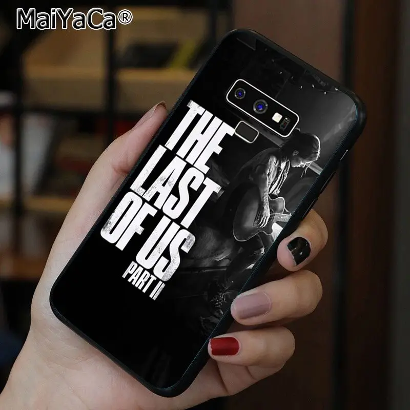 MaiYaCa последний из нас Силиконовый ТПУ мягкий черный чехол для телефона Samsung S9 plus S5