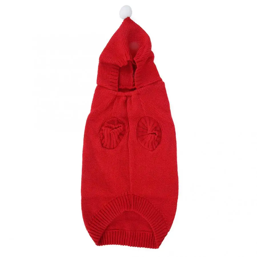 Собака Рождественский свитер Акриловые Волокна Красная рождественская елка для