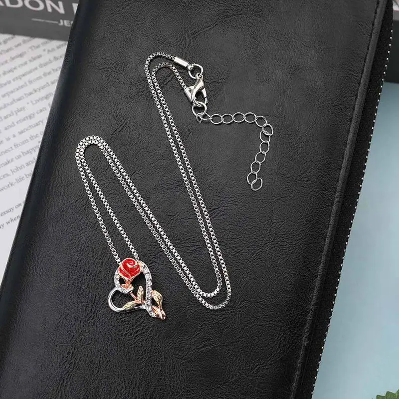 Женское ожерелье с подвеской в виде сердца | Украшения и аксессуары