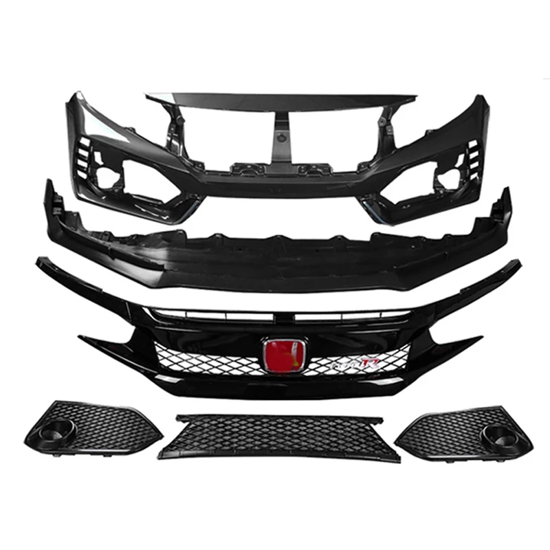 

Ten -Generation Civic Modification Big Surrounded Tr Big Surrounded New Civic Special Wide Typer Front Bumper Rear Bumper Middle