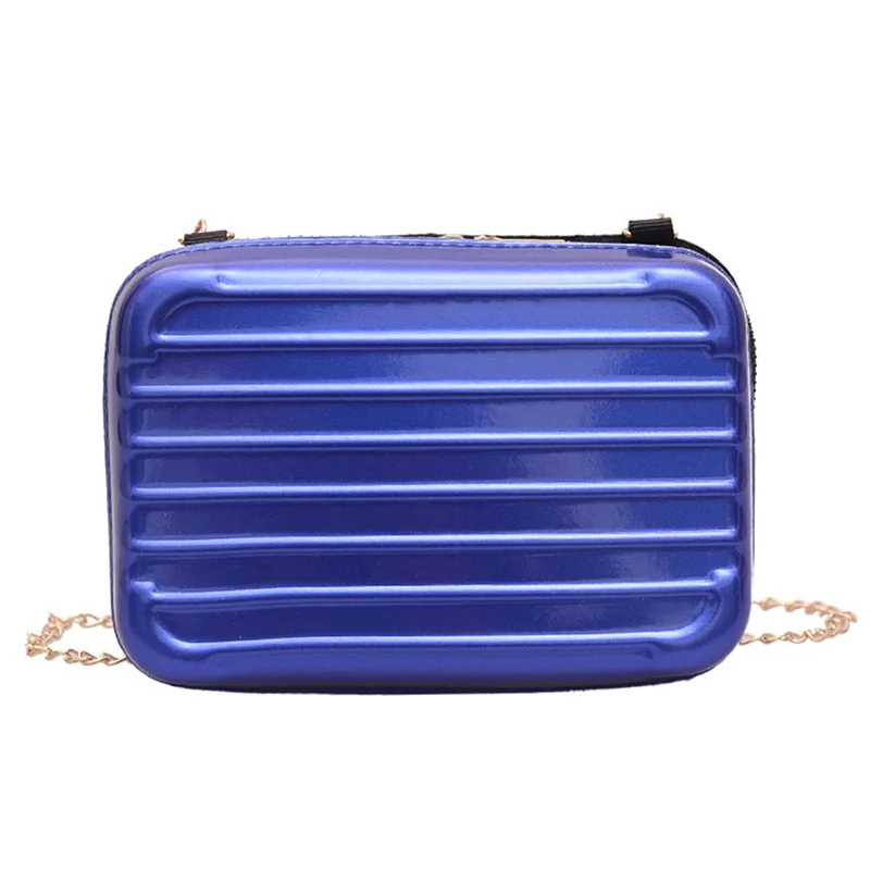 2019 New personality Women mini luggage suitcase fashion Luggage Bag Soft Shell Square Handbag women Purses And Handbags O66 | Багаж и