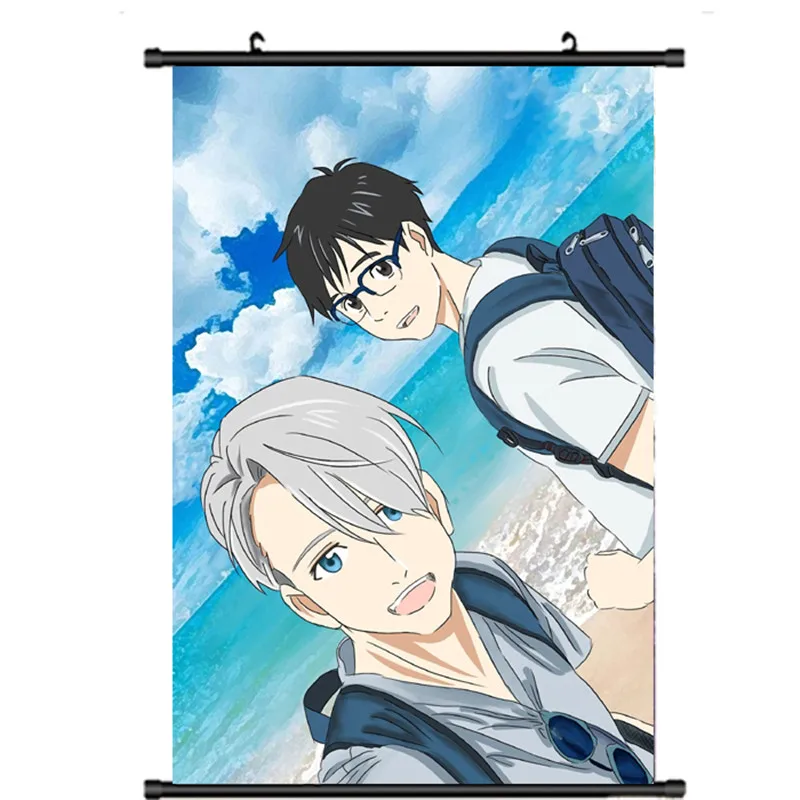 Японские декоративные аниме YURI! На льду Katsuki Yuri & Victor Nikiforov Plisetsky домашний Декор