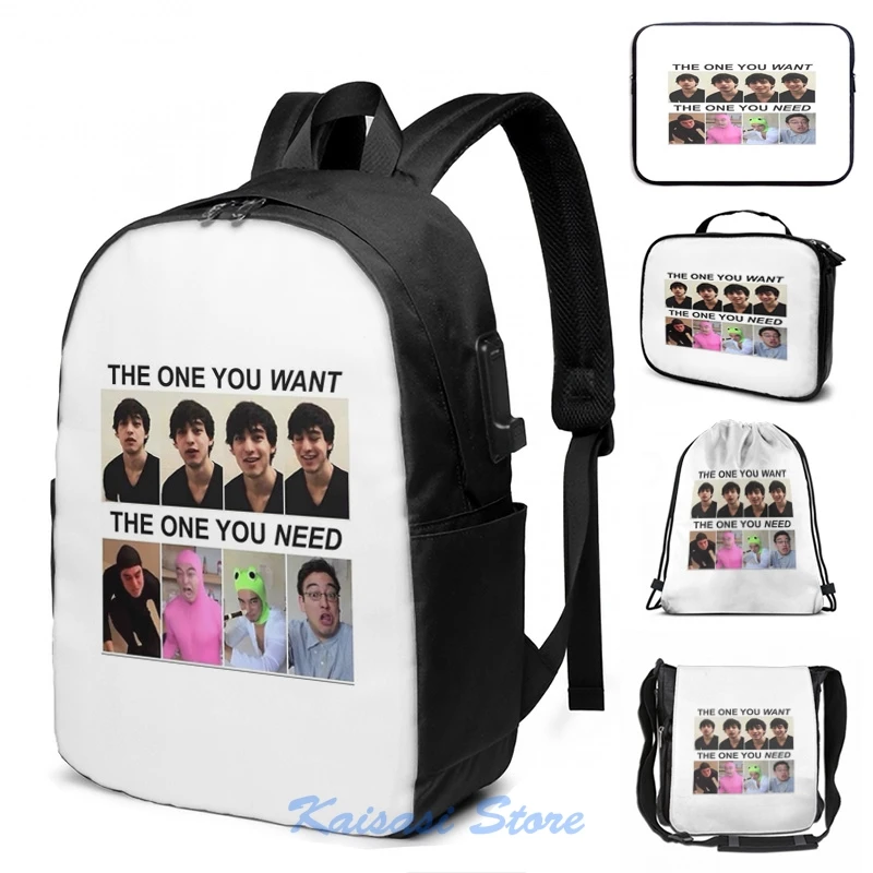 Рюкзак для ноутбука с USB зарядкой мужчин и женщин|Мужские рюкзаки| |