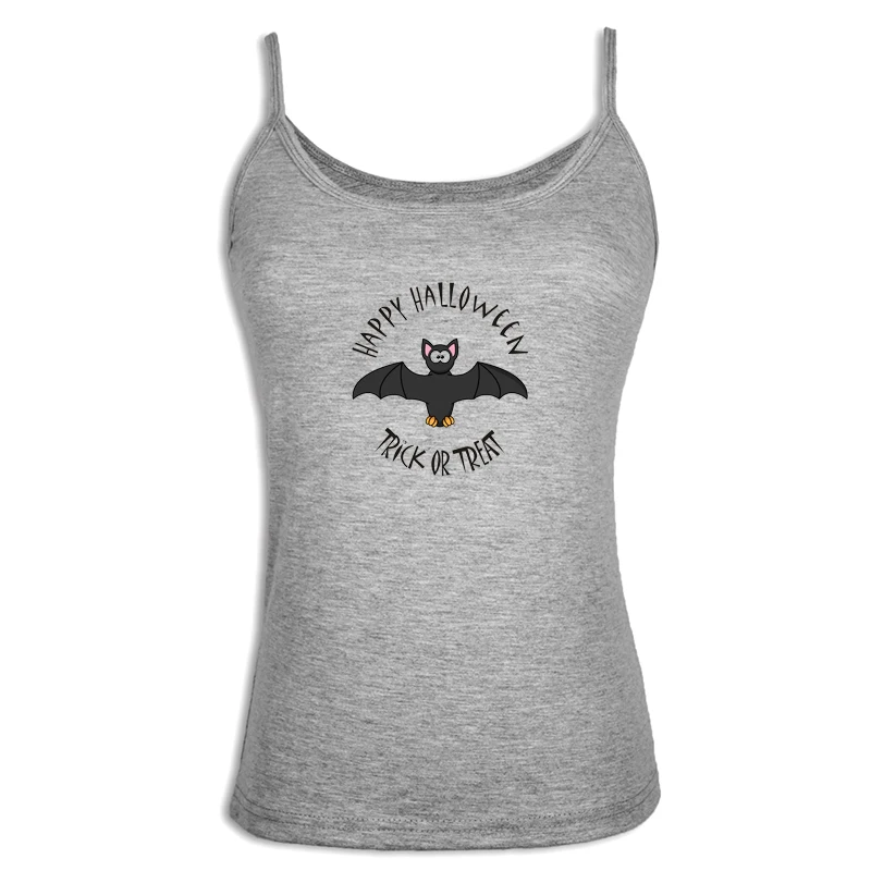 Хэллоуин Черная майка с рисунком летучей мыши модная в стиле панк для девушек