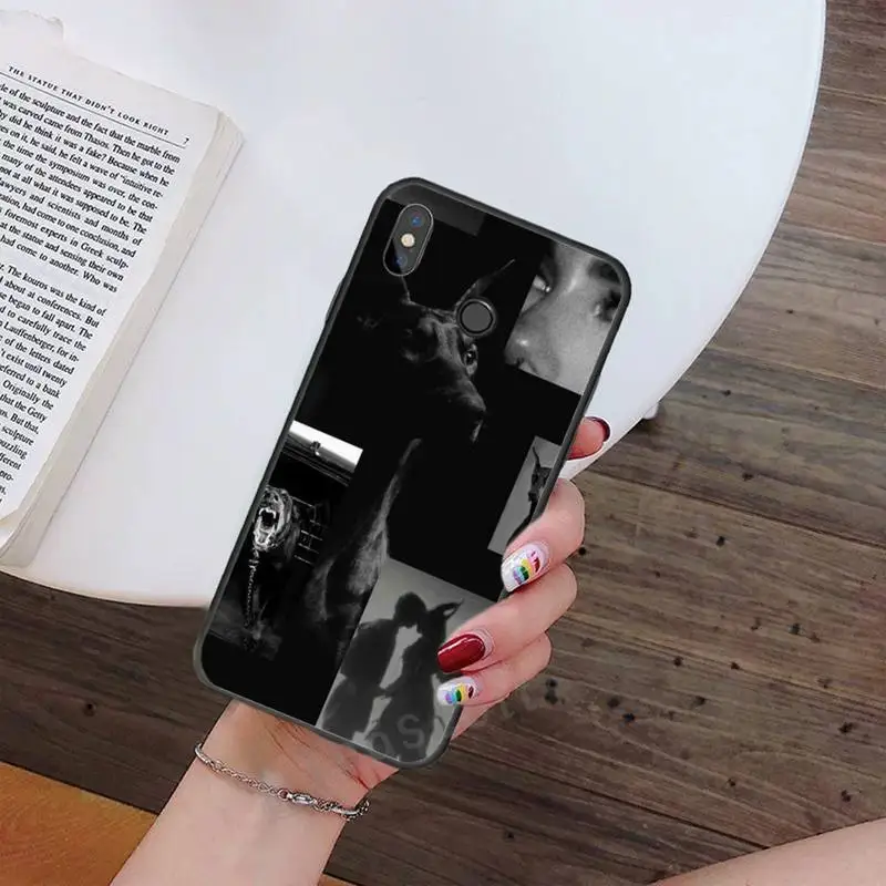 

Dachshund Doberman dog Phone Case For Xiaomi Redmi note 7 8 9 t max3 s 10 pro lite Luxury brand shell funda coque