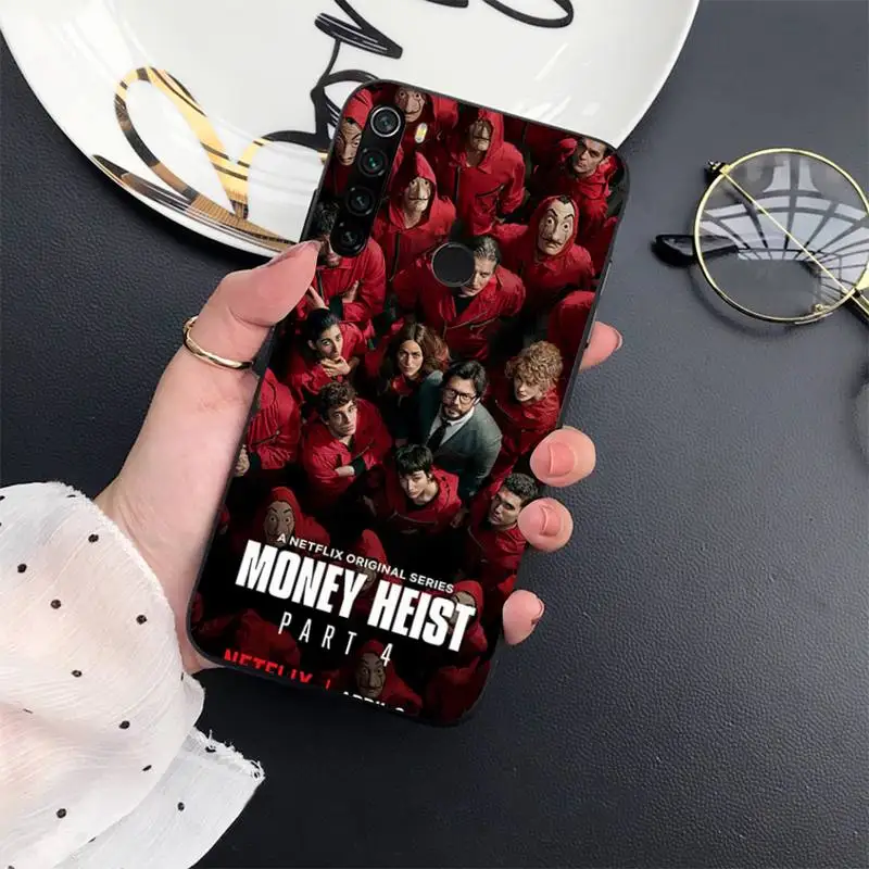 

Spain TV Money Heist House Phone Case For Xiaomi Redmi 7 8 9t a3Pro 9se k20 mi8 max3 lite 9 note 9s 10 pro