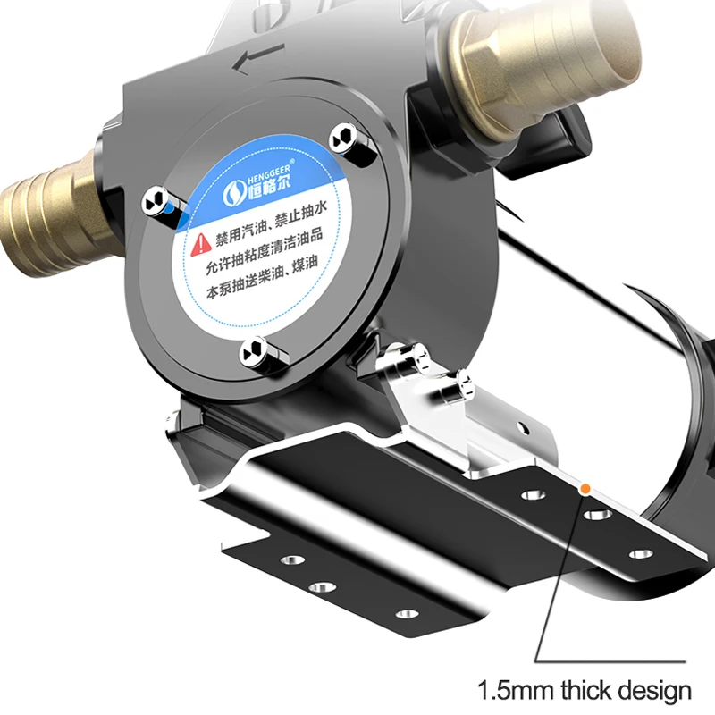 Небольшой Портативный большой поток Электрический масляный насос 12/24 / 220V