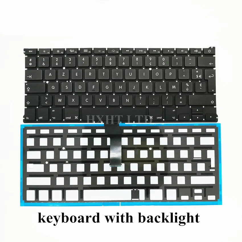 Новая A1369 A1466 FR Французская клавиатура для Apple Macbook Air 13 &quotA1369 Клавиатура ноутбука