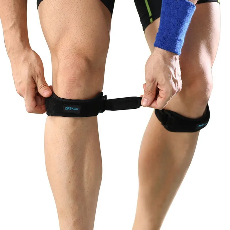 

Adjustable Patella Tendon Magnetic Sports Knee Strap Patella Support Brace Knee Belt Support Fastener Adjustable Strap New