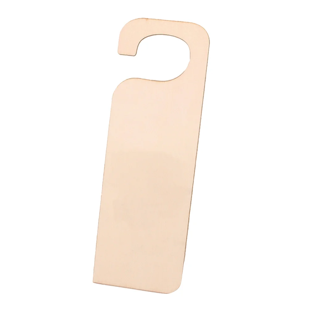 

6pcs Door Hanging Ornament Glyph Door Pendant Home Decoration Party Supplies for Hotel Mall Office (Khaki)