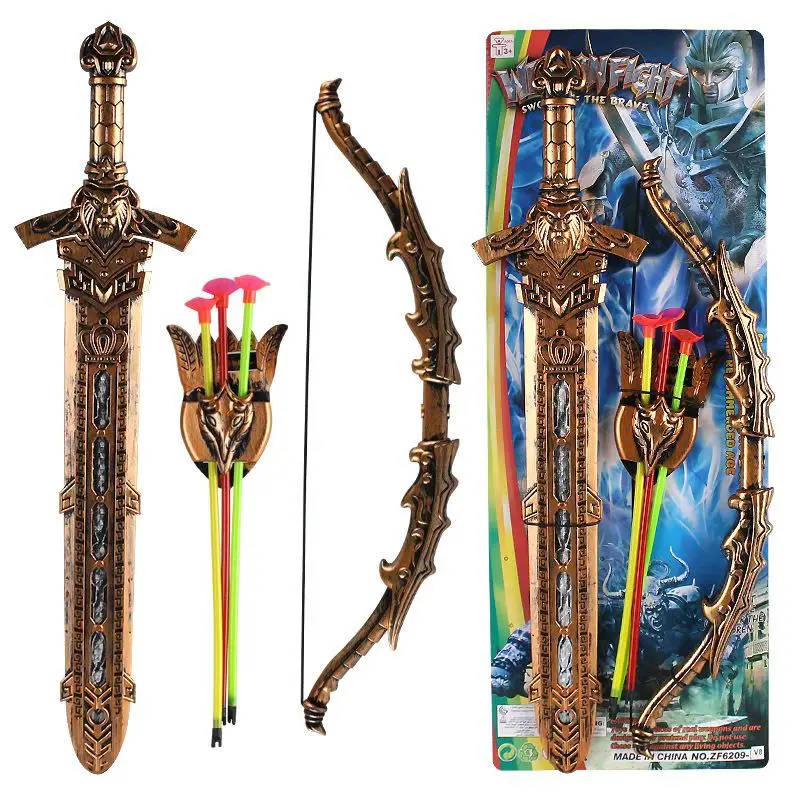 Старинная игрушка креативная модель имитация лука и стрелы оружие косплей