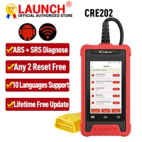 launch x431 cre202 creader elite obd2 scanner abs srs diagnostic tools for car 2 reset wifi lifetime free update free shipping