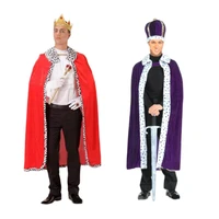 halloween robes party costume cosplay adult king cape adult charming costume halloween festival party cosplay costumes