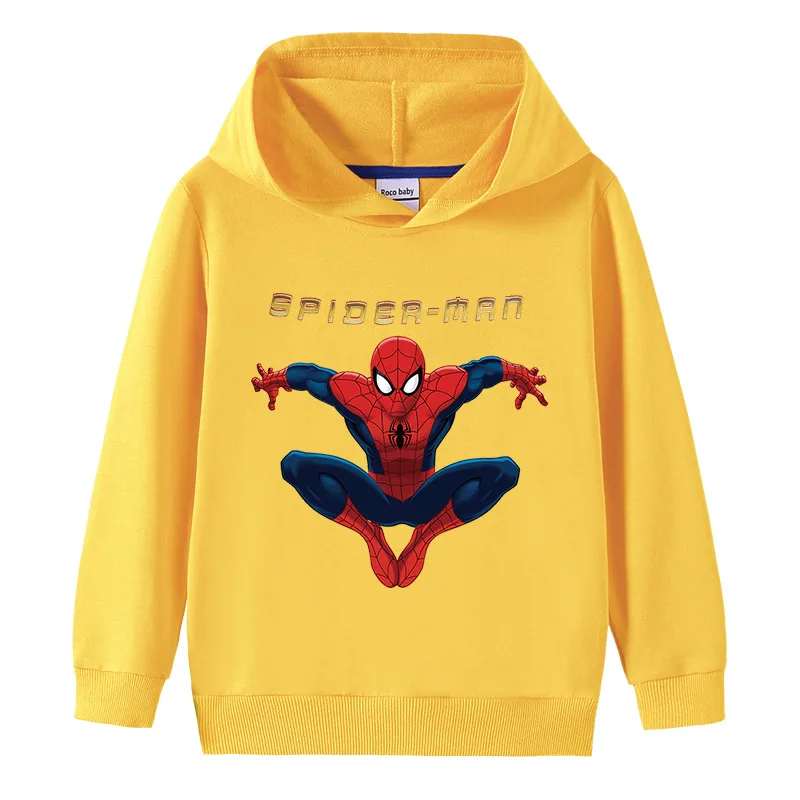 Детский свитер с длинным рукавом и изображением Человека-паука | Мать ребенок