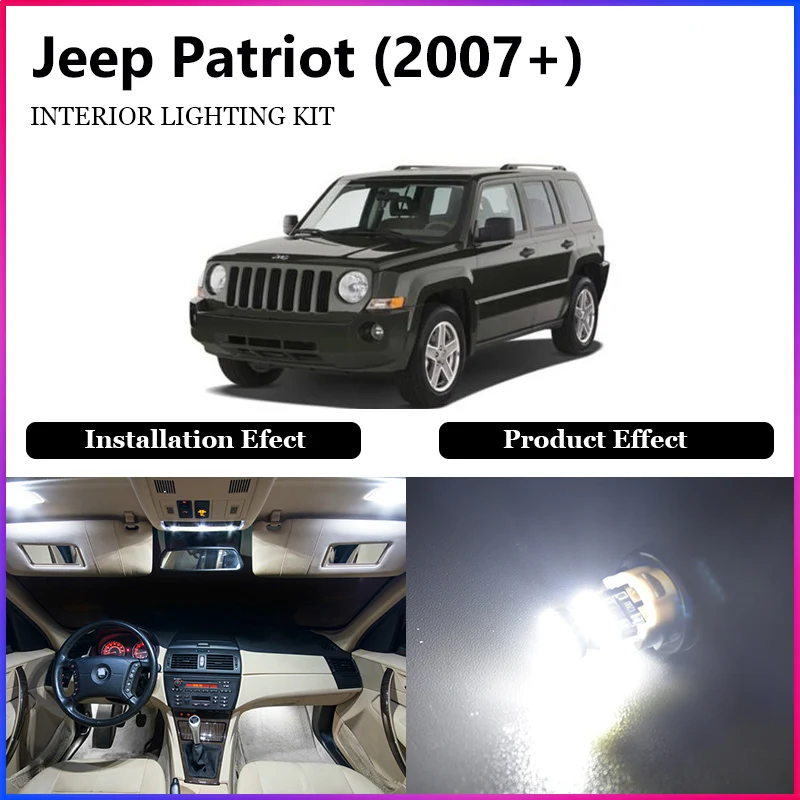 ShinMan 6x светодиодный автомобильный светильник автомобиля интерьер ing для Jeep Patriot