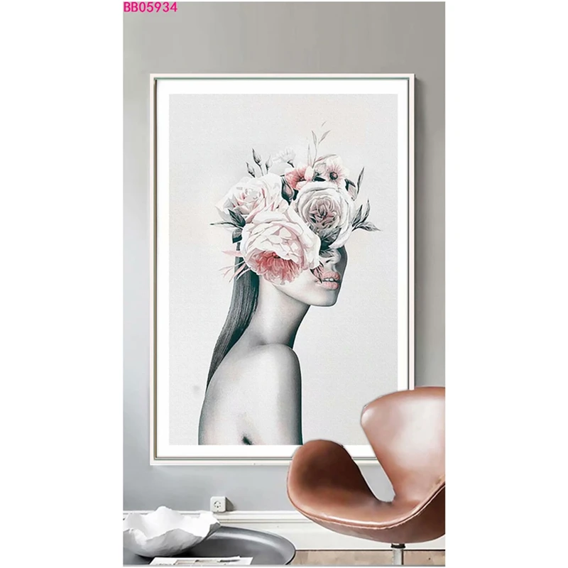 

Modern Graffiti Figure Girl Canvas Painting Nordic Sketch Poster Prints Wall Art Decoration Picture For Teen Bed Room Home Decor
