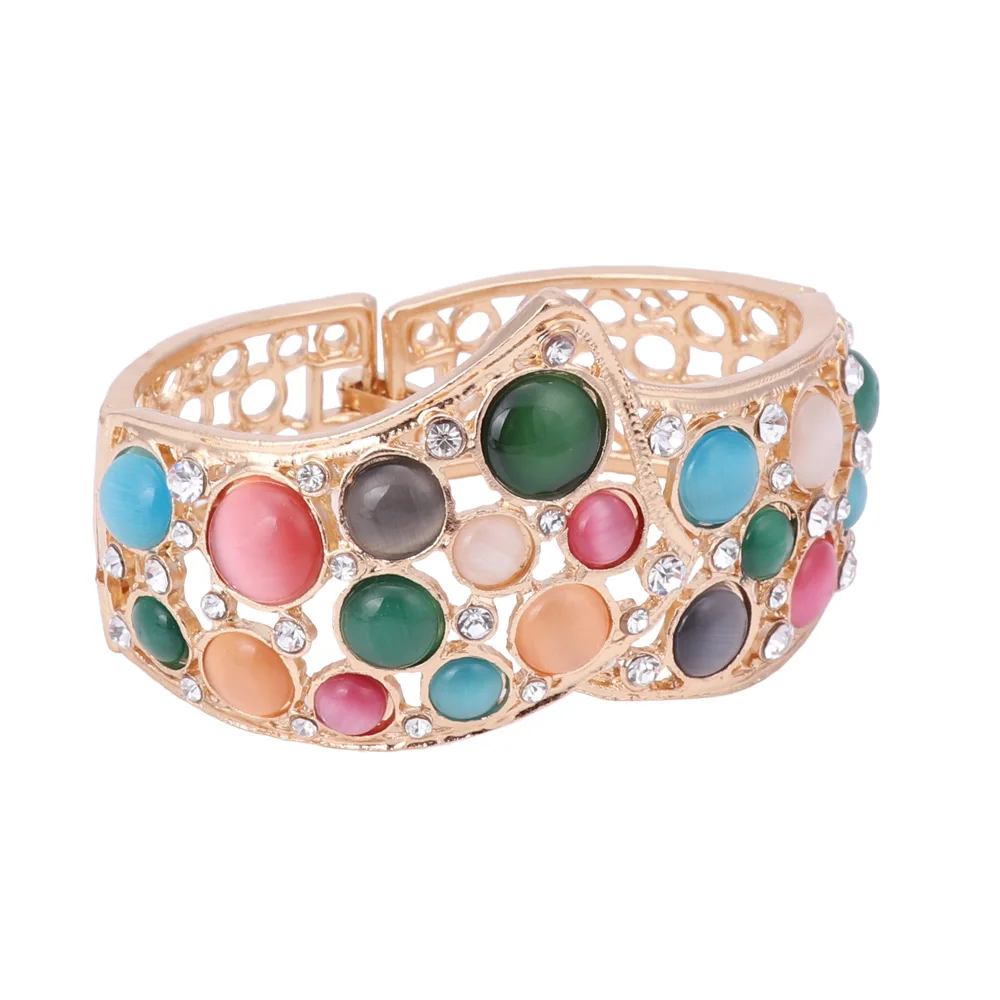 Комплект из колье и серёг с бусинами в африканском стиле | Украшения аксессуары