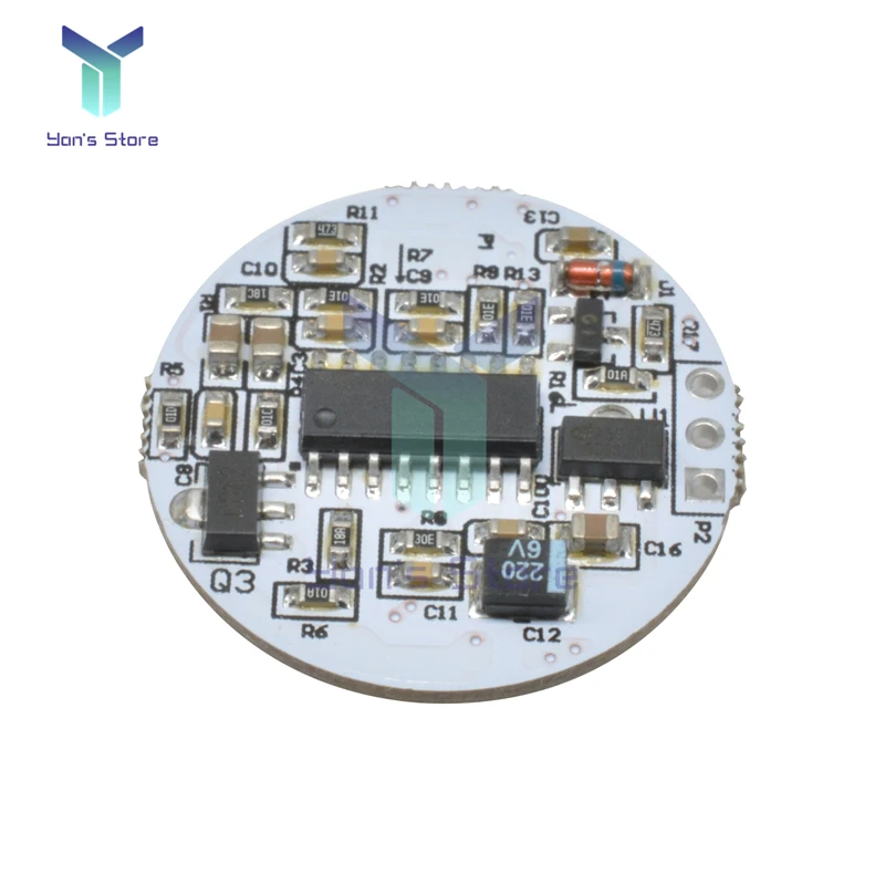 

3-12W Microwave Radar Sensor Module White LED Microwave Switch Module Spherical Lamp Micro Wave Antenna Induction Lamp Module
