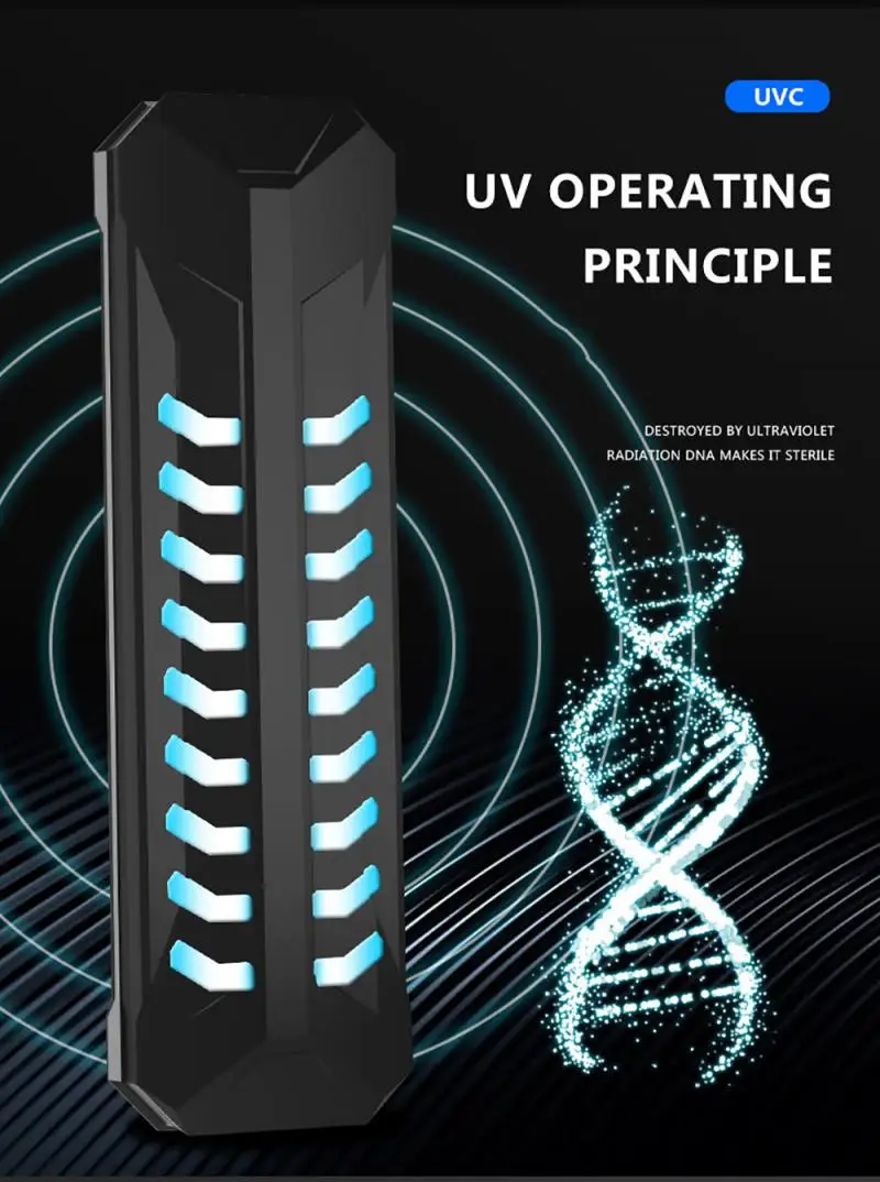 УФ стерилизатор для аквариума погружная лампа чистки пруда и бактерицидная