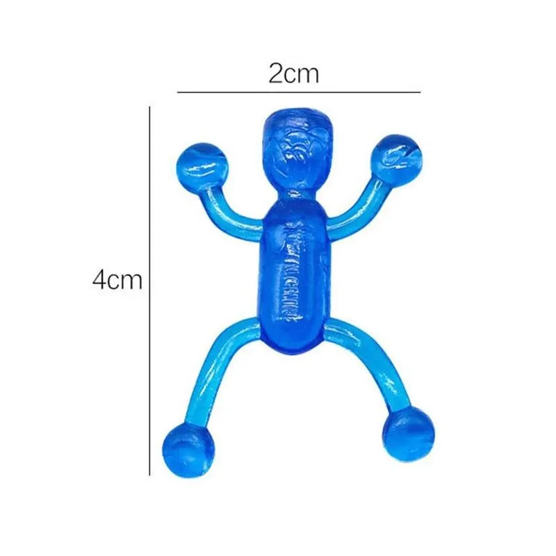 

People Shape Sticky Soft Glue toy Halloween Gift Kid Exotic Toy New Toy School Props Soft Strick Children Funny N5X3