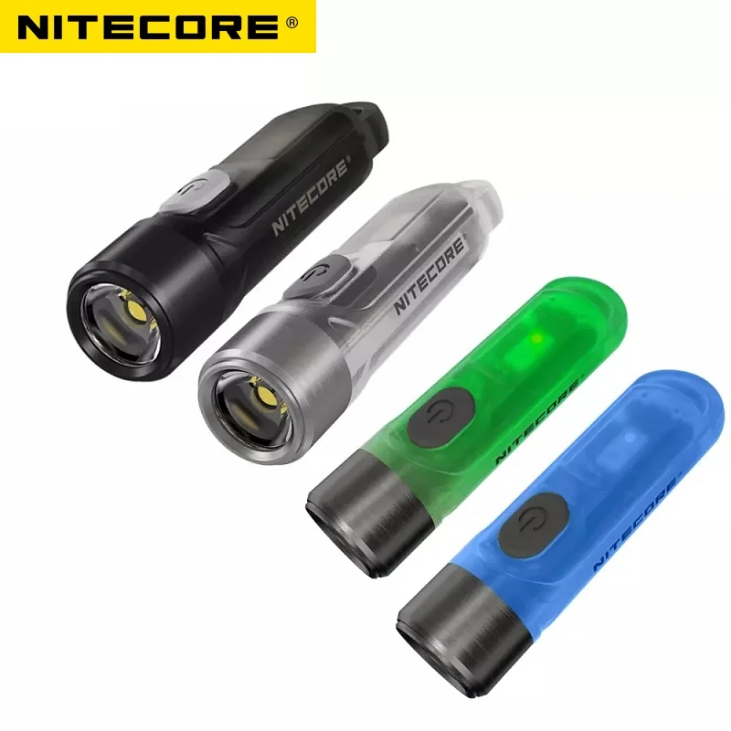 NITECORE TIKI LE 300 люмен Мини футуристический брелок Светильник USB зарядкой|Фонарики и
