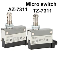 1pcs az 7311tz 7311 10a 250vac 15a 380vac microswitch small dust proof travel micro switch vertical with roller