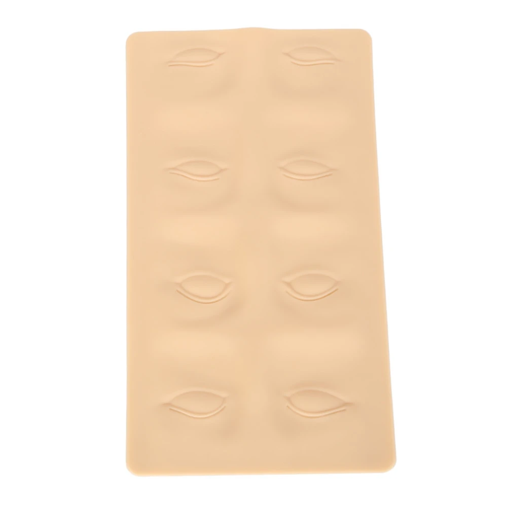 

3D Eyebrow Eyeliner Tattoo Practice Skins Silicone Fake Sheet Semi-permanent Makeup Tool