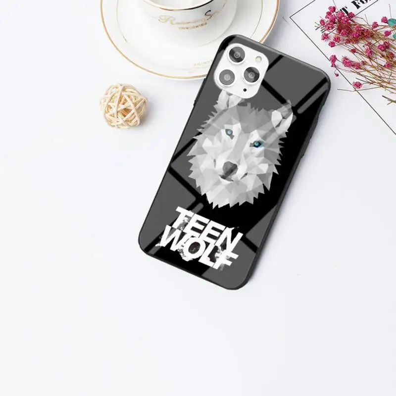 

ZFGHSHYQ TEEN WOLF Phone Phone Case For IPhone 6 6s 7 8 Plus X Xs Xr Xsmax 11 12 Pro Promax 12mini Tempered Glass