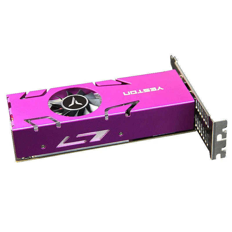 Günstig Yeston RX550-4G 4HDMI GA Grafikkarte 4G/128bit/GDDR5 1071MHz 6000MHz DirectX 12 Video Grafikkarte Für Computer