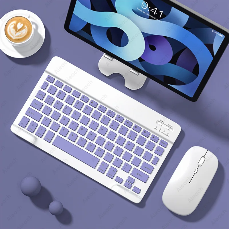 

Tablet Wireless Keyboard For iPad Pro 2020 11 12.9 10.5 Teclado, Bluetooth Keyboard Mouse For iPad 8th 7th 6th Air 4 3 2 mini 5