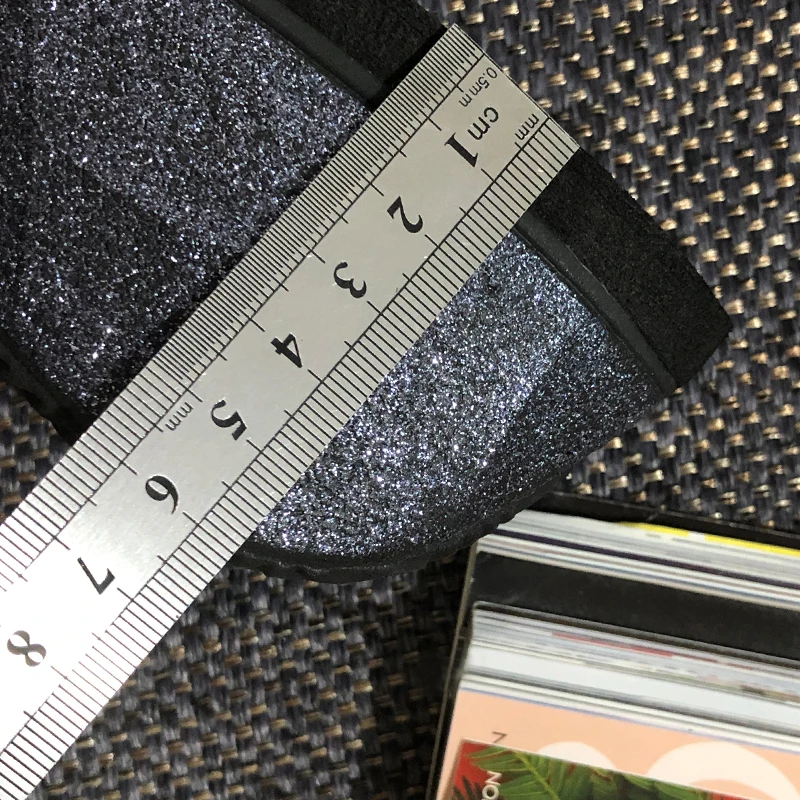 Jidали женские модные летние туфли на платформе Вьетнамки 7 см высокий каблук