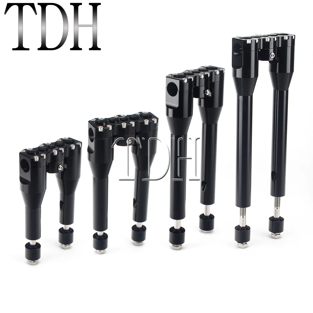 Алюминиевый зажим для руля мотоцикла высотой 12 дюймов 13 универсальный 25 мм 1 дюйм