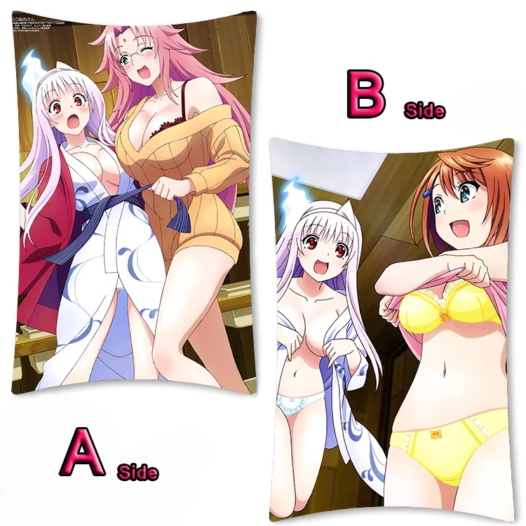 Аниме Yuragi-sou no Yuuna-san Yunohana Yuna amino Милая подушка для тела Dakimakura чехол подушки кровати