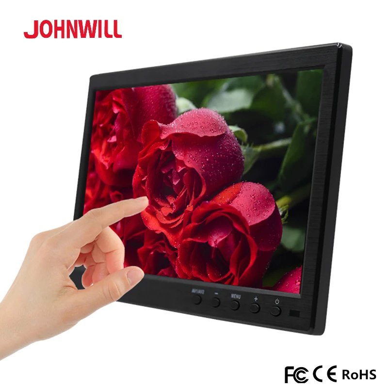 10,1 дюймов 1280x800P full view HDMI промышленный емкостный сенсорный монитор ips ЖК-экран дисплей с AV/VGA/HDMI/USB/динамик