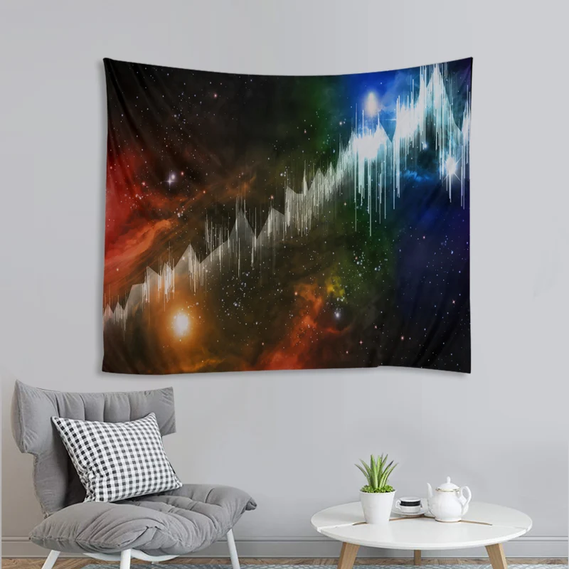 

Universe Earth Tapestry Wall Hanging Tapestries The Earth For Home Deco Living Room Bedroom Wall Art Large size Free Dropping