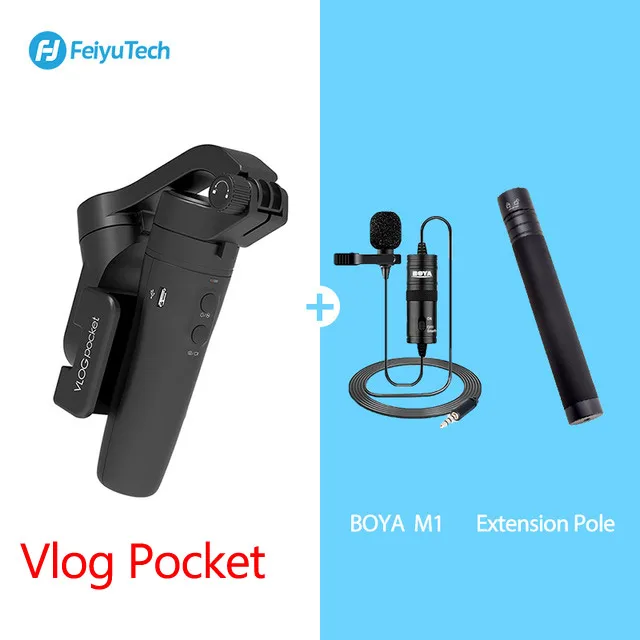 E Feiyutech Vimble 2/Vlog Карманный смартфон ручной выдвижной Gimbal для телефона Adroid сотовый телефон PK DJI Osmo 2 Zhiyun Smooth 4 - Цвет: E
