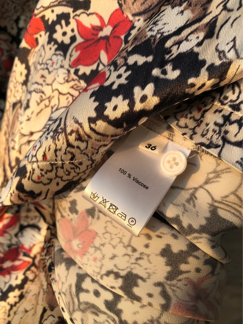 ElfStyle вискоза цветочный принт Глубокий V образный вырез винтажный стиль