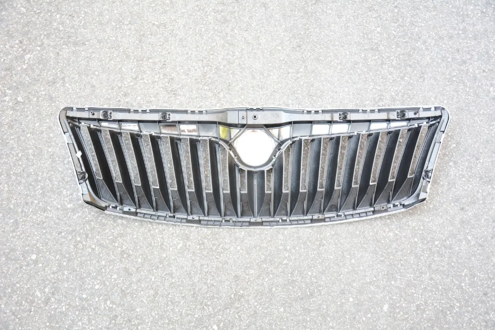 1 шт. хромированный передний бампер сетка капот Верхняя решетка гриль комплект