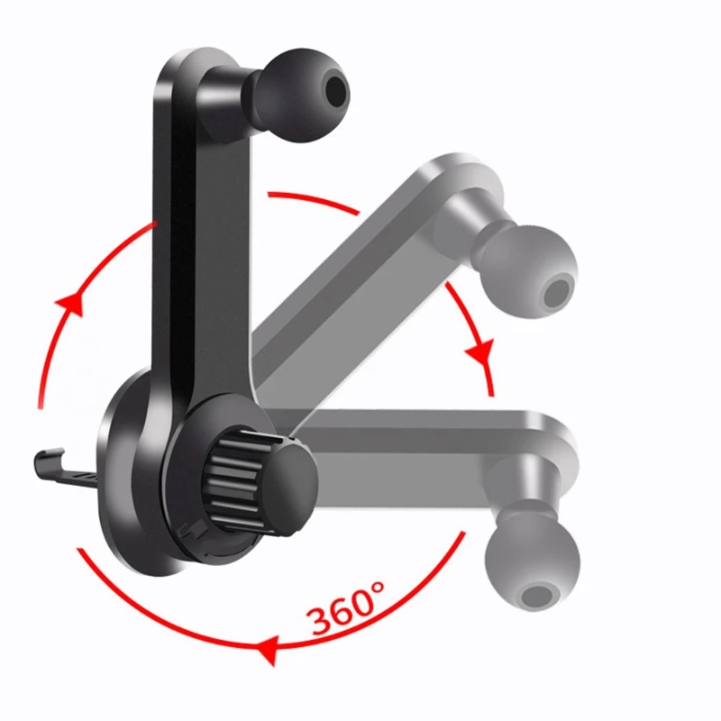 car air vent clip 17mm ball head for universal car phone holder gravity stand bracket magnetic support mobile car adapter holder free global shipping