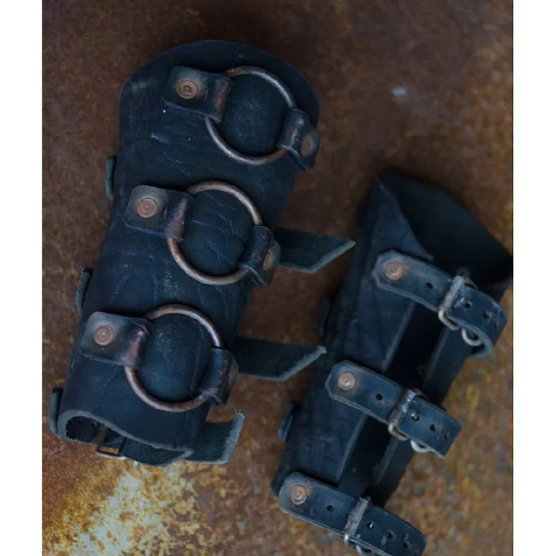 Средневековый Косплэй костюм для Для мужчин повязка запястья в готическом стиле