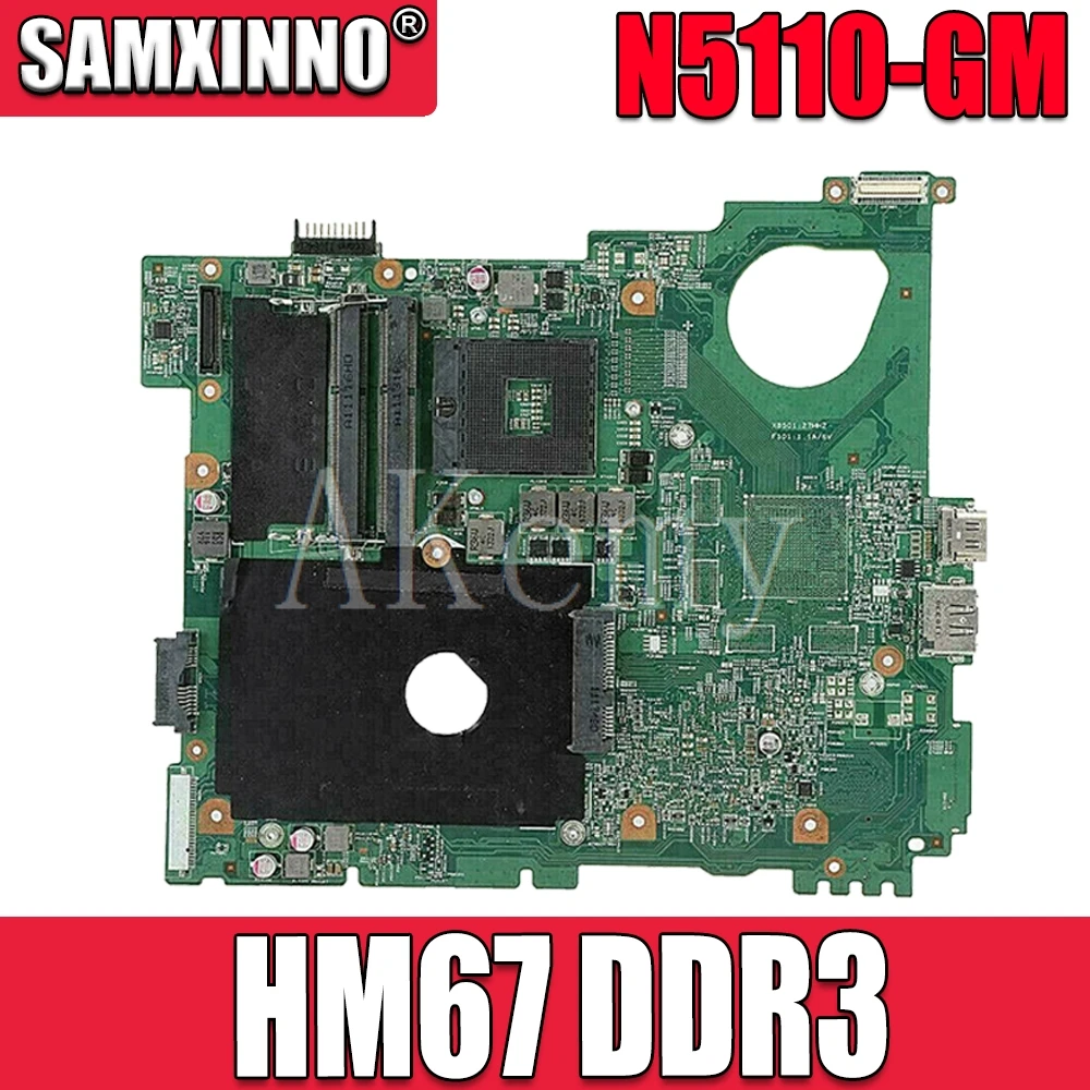 

N5110 motherboard For DELL inspiron 15R N5510 N5110 laptop mainboard CN-0G8RW1 0G8RW1 G8RW1 HM67 DDR3 Test ok N5110 mainboard