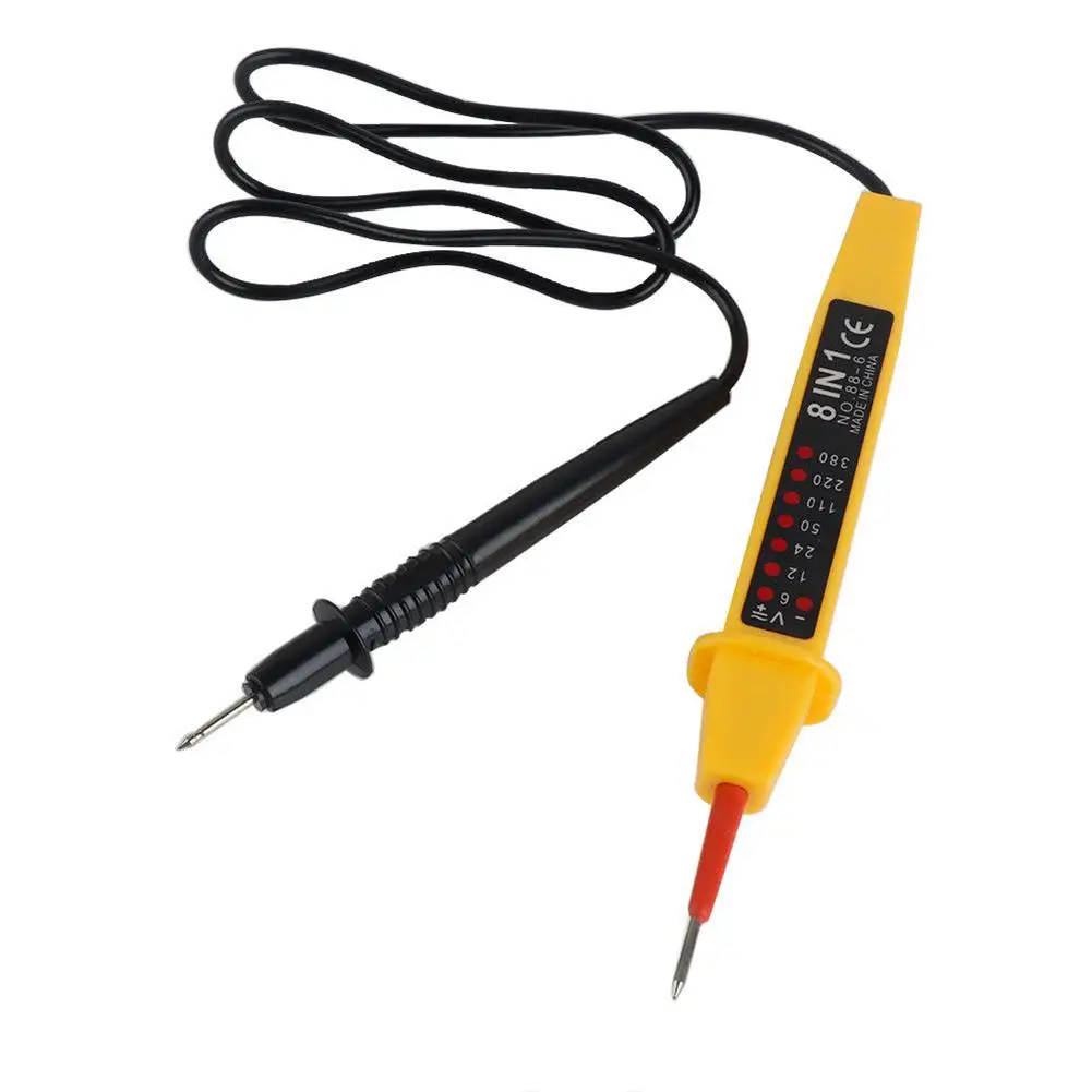 8 в 1 вольтметр тестер напряжения зонд вольт измеритель мощности переменного тока
