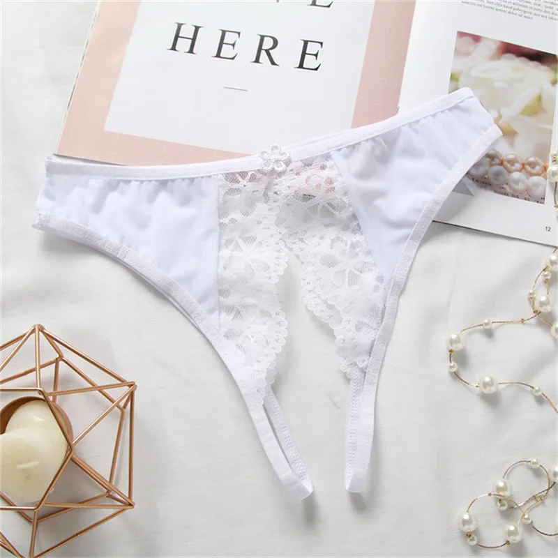 Женские трусы с вырезами прозрачные сетчатые сексуальные трусики Т образные