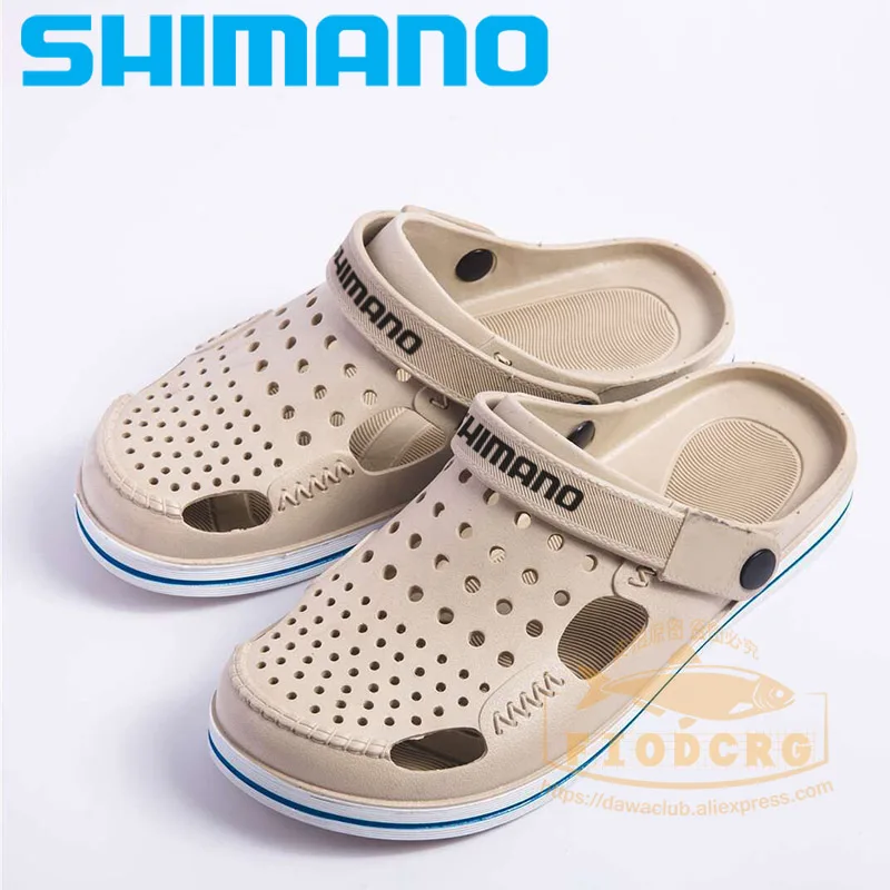 

SHINAMO Fishing Shoes Beach Sandals Camouflage Outdoor Shoes Light Weight Breathable Slipper Daiwa Men Summer Soft Water Shoes