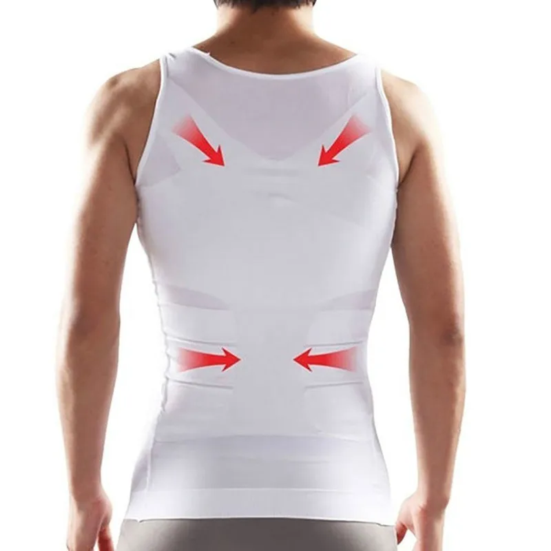 2020 Для мужчин для похудения Body Shaper животик Корректирующее белье сжигание жира