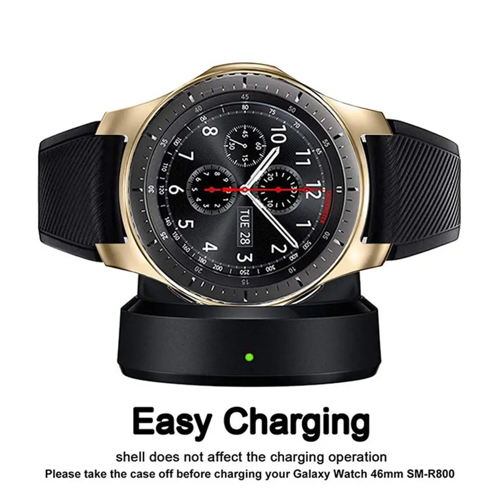 Чехол для Samsung Galaxy Watch 46 мм 42 мягкий защитный бампер из ТПУ Gear S3 Frontier чехол |