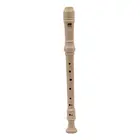 Флейта из АБС-пластика, 6 отверстий, немецкая, сопраноспуск, длинные флейты, кларнет в стиле барокко, для начинающих, съемная, белая