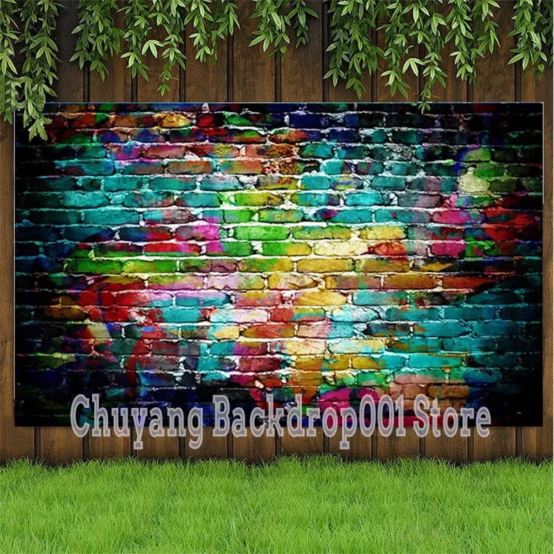 

Old Brick Wall Backdrop Adult Party Vintage Astract Colour Photography Background For Photo Studio Prop