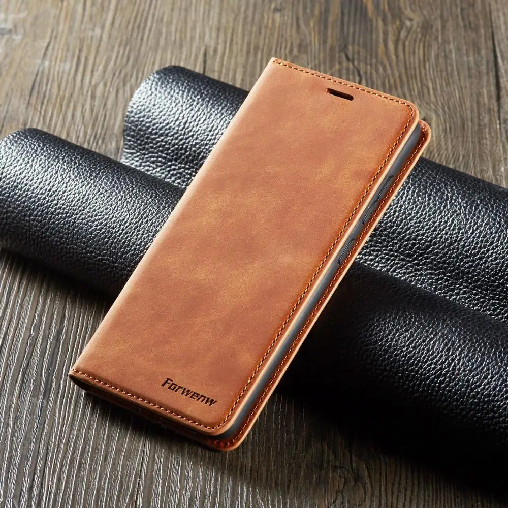 Кожаный чехол книжка для телефона Huawei P20 P30 P40 Pro магнитный кошелек Lite с отделением